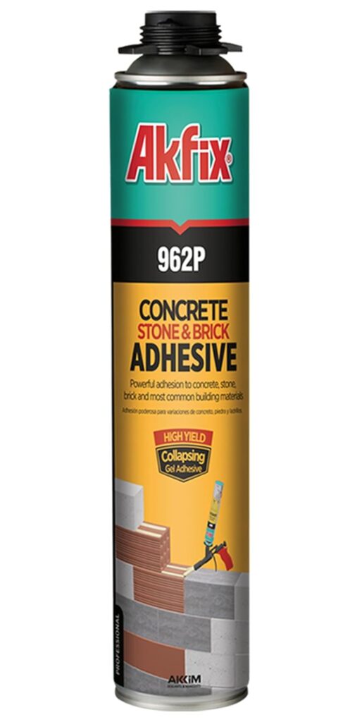 Akfix 962P 24 oz Adhesive for Concrete, Stone, Brick