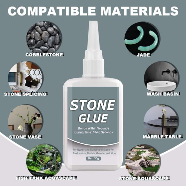 30g Waterproof Stone Glue for Landscaping and Crafts - Image 3