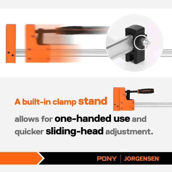 Jorgensen 18" 2-Pack Parallel Clamp Set for Woodworking - Image 6