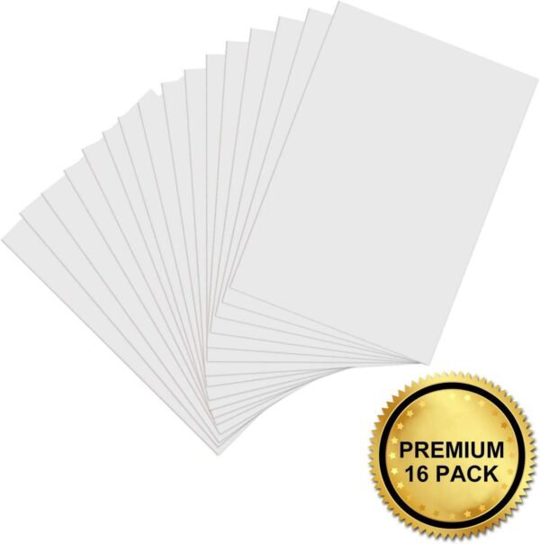 16 Pack Foam Boards, 11.7x16.5in, 3/16in Thick, White, Wedding/Christmas - Image 3