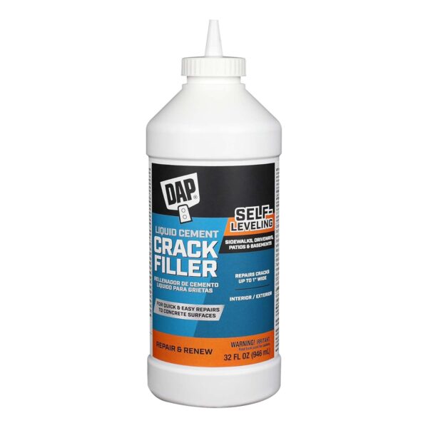 DAP 37584 Cement Crack Filler, 1qt, Gray