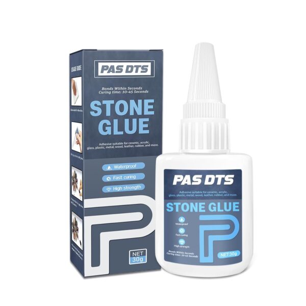 30g Clear Waterproof Stone Glue for Strong Bonding