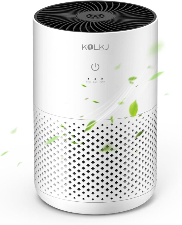 Quiet Portable Air Purifier for Allergies, Pollen, Smoke, Pets