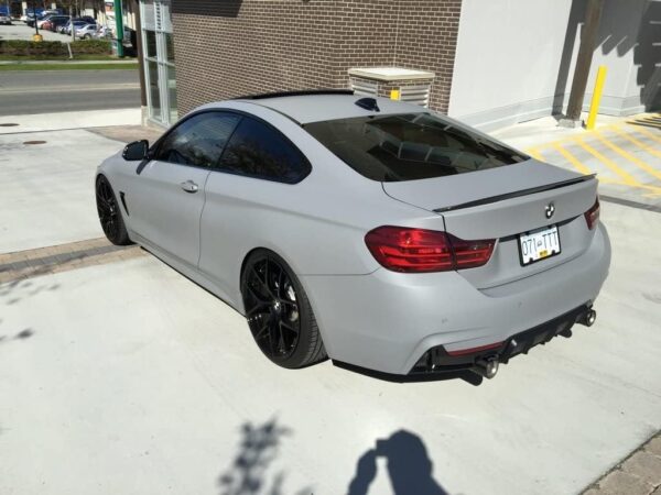 Matte Attack Grey Vinyl Wrap Film (1.5ft x 5ft) - Image 2