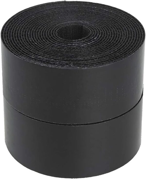 1" Hook and Loop Tape - 5.5 Yards - Black - Image 9