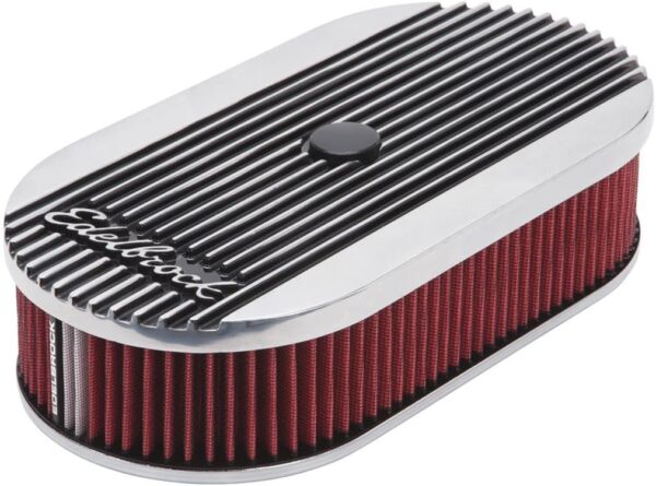 Edelbrock Oval Air Cleaner for 4-Barrel Carburetor - Image 3