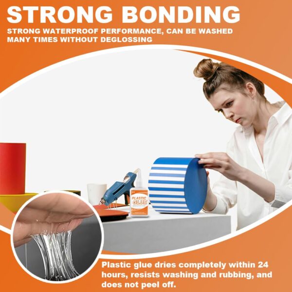 30g Super Glue for Plastic, Waterproof, Heat Resistant - Image 2