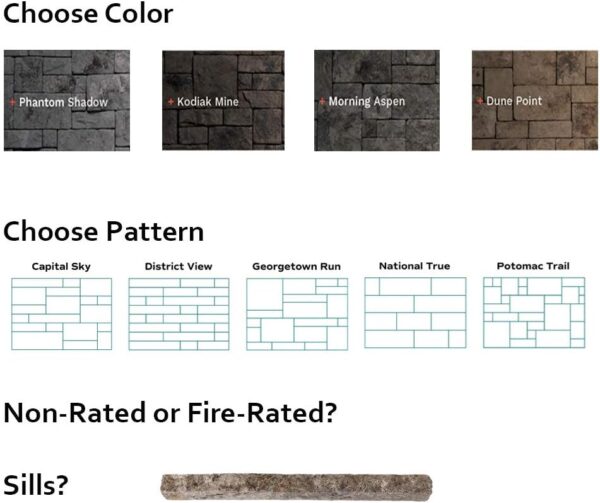 Georgetown Run DP Fire Rated Stone Veneer (14.25 sq. ft.) - Image 4