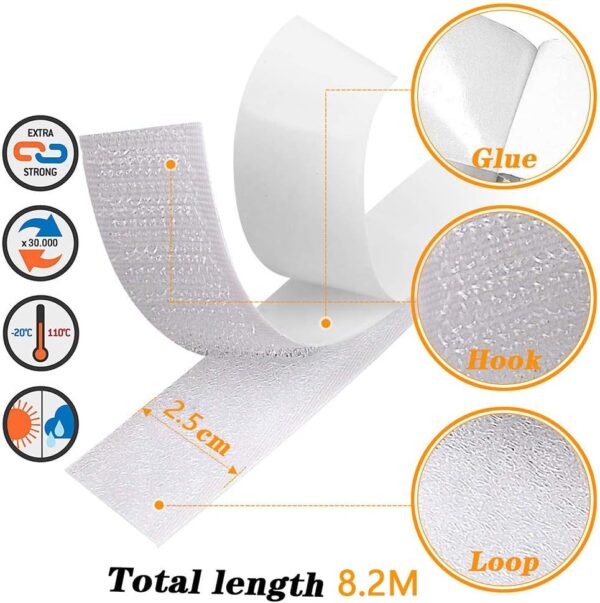 16.5Ft x 1 Inch Self Adhesive Strips for Sewing/Crafting