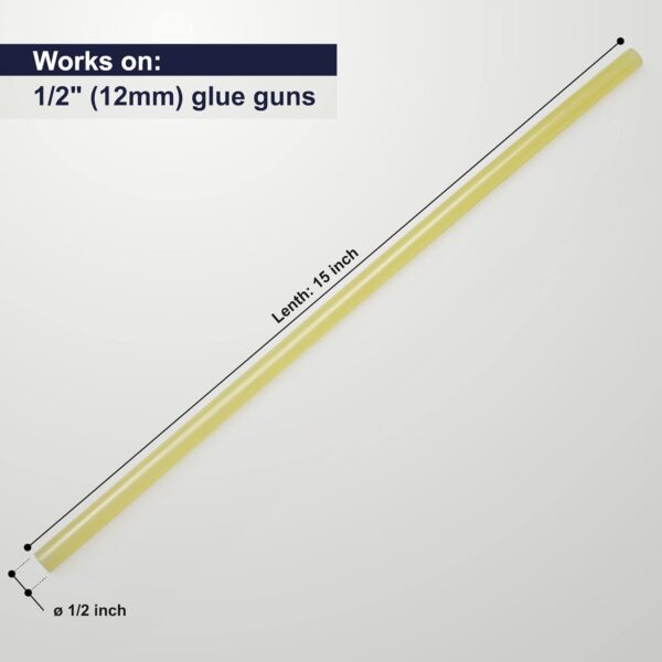 ASA Hot Glue Sticks 1/2" X 15" | Pack of 375 - Image 5