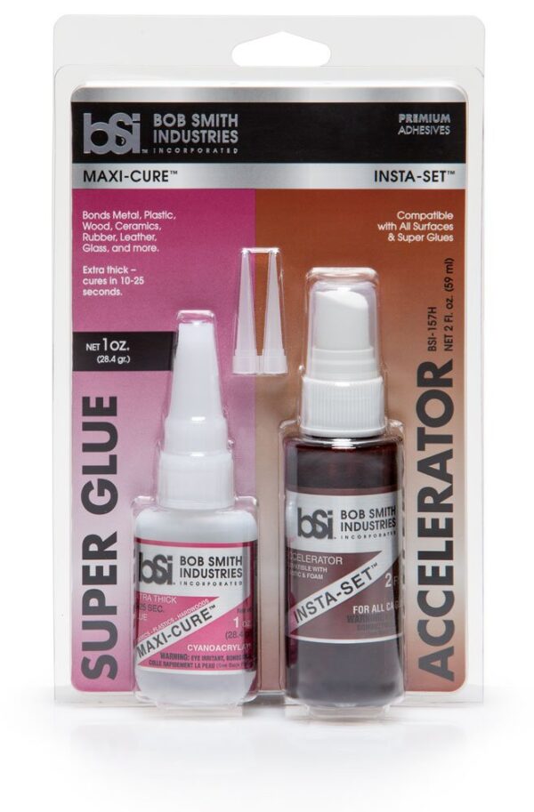 BSI-157H Maxi Cure/Insta-Set Combo Pack (3 oz. Clear)