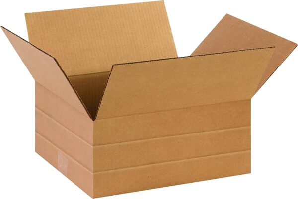 Partners Brand 14x12x6 Corrugated Cardboard Boxes, Pack of 25