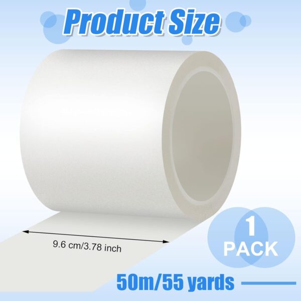 Jutom White Vapor Barrier Tape, 3.78 Inch Waterproof Seam Tape - Image 2