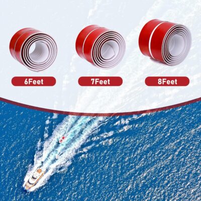 6ft Keel Protector Guard for Fiberglass/Aluminum Boats, 5" Wide - Image 4