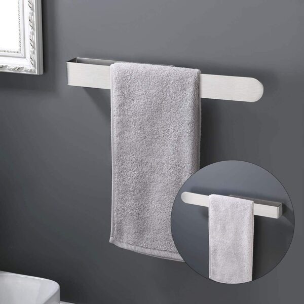 Adhesive Towel Bar Set for Bathroom and Kitchen - Image 8