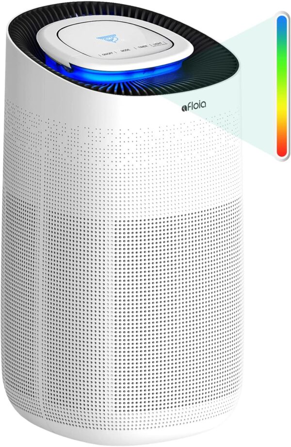 Afloia Air Purifier: Large Room, H13 HEPA Filter, Auto Sensor