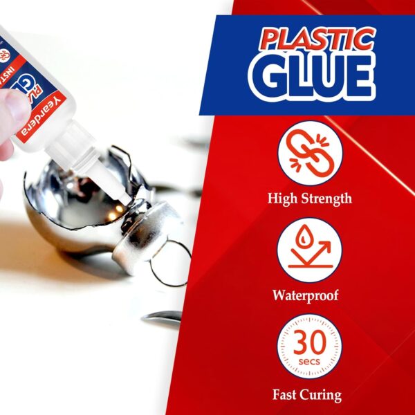 30g Plastic Super Glue for DIY, Model, Acrylic, PVC - Image 2