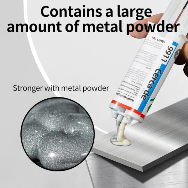 Strong Metal Repair Glue, All-Purpose, Waterproof, 1.6oz - Image 6