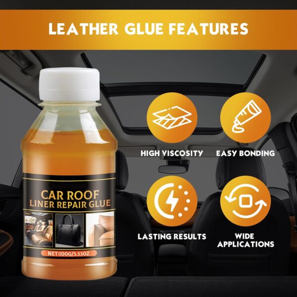 Car Headliner Repair Glue 100ml - Upholstery Adhesive - Image 3