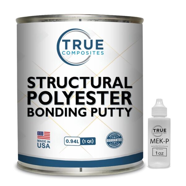 Marine Grade Polyester Bonding Putty - Quart Kit