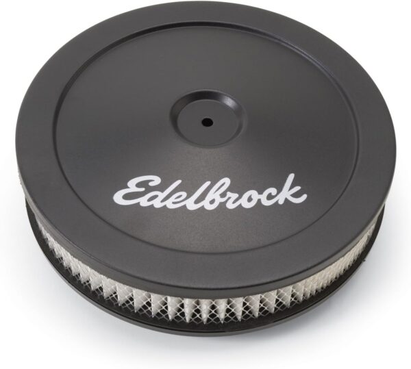 Edelbrock 1203 Pro-Flo Black 10" Air Cleaner with 2" Element