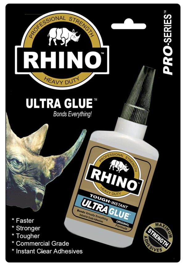 Rhino Glue: Heavy Duty 30g Clear