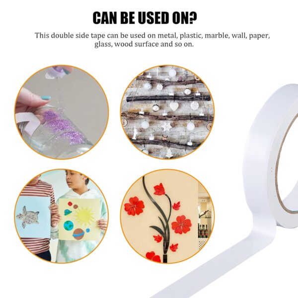 Multi-Size Double Sided Tape for Crafts and Arts - Image 6