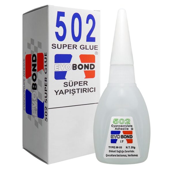 502 Super Glue Professional Liquid for Glass, Metal, Plastic Repair