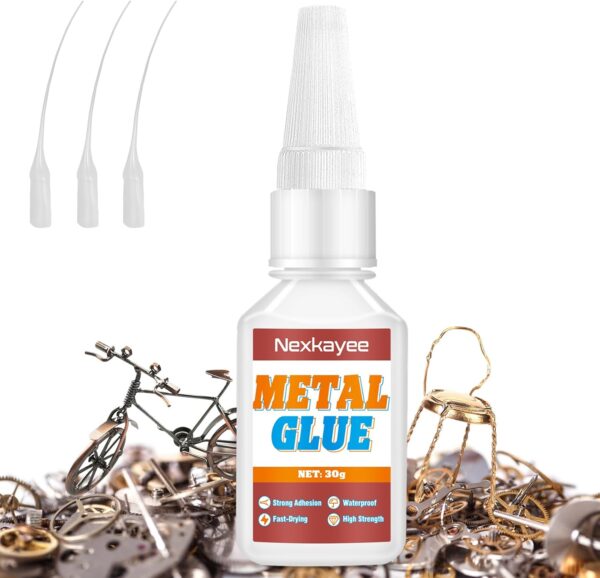 30g Fast-Drying Metal Glue for Stainless Steel, Aluminum, DIY