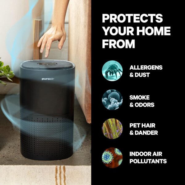 PuroAir HEPA Air Purifier: Covers 1,115 Sq Ft, Filters 99% Pollutants - Image 4