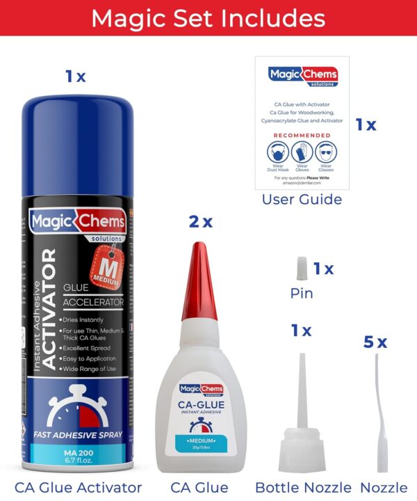 CA Glue and Activator Set (1 Pack) - Image 2