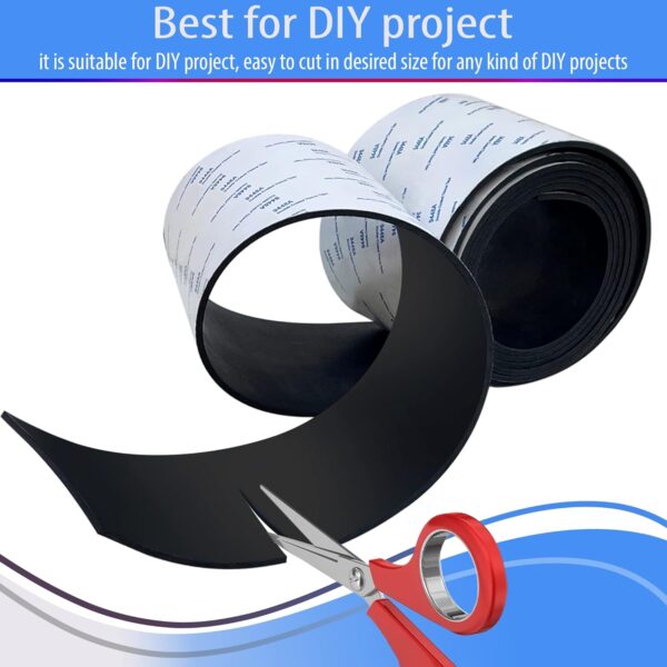 Neoprene Rubber Strip: DIY Gaskets, Crafts, Flooring, Anti-Slip (4''x10') - Image 6