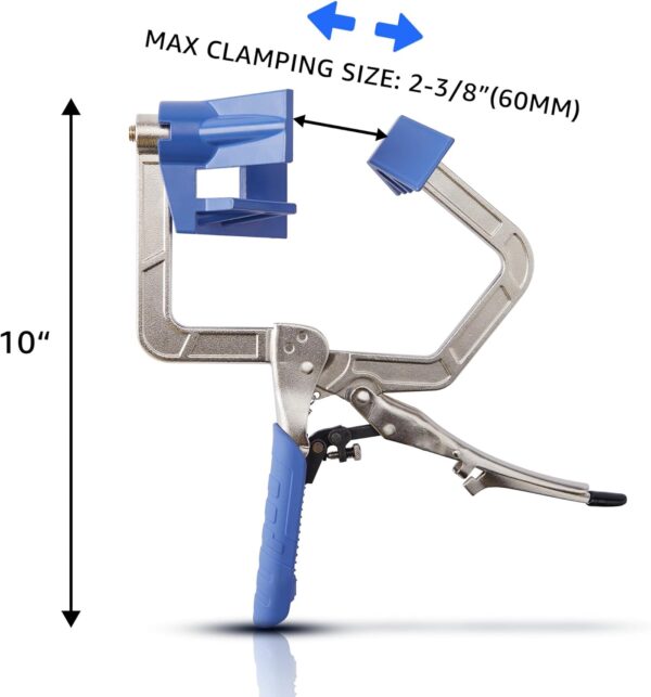 Dragonite 11 Inch Right Angle Clamp for Woodworking, Welding - Image 3