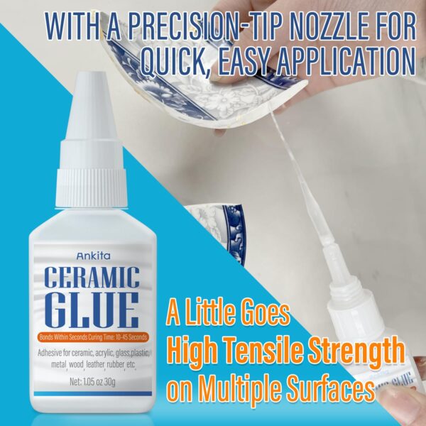 30g Super Ceramic Glue: Waterproof, Multisurface, High Temp Resistance - Image 6