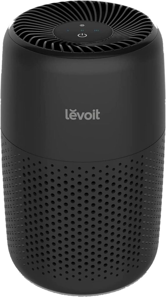 LEVOIT 3-in-1 Air Purifier for Bedroom, Portable, Black - Image 8