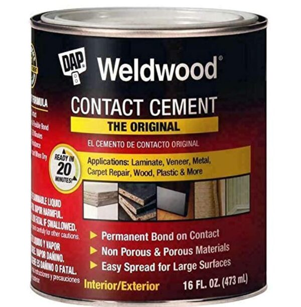 Dap Weldwood Contact Cement, 1-Pint