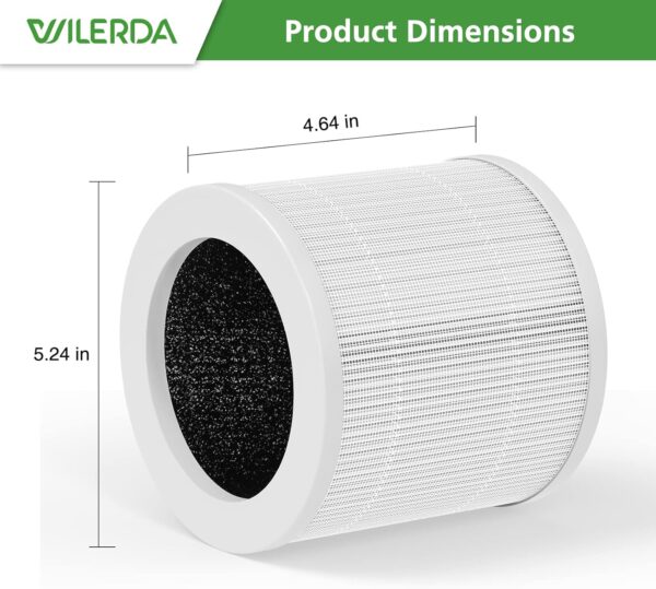 2 Pack A1 Replacement Filter for VEWIOR Air Purifier - Image 6