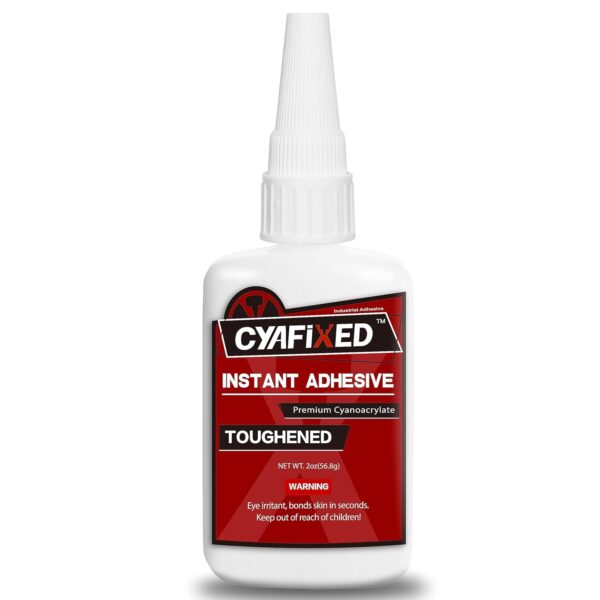 Professional Grade Toughened Super CA Glue, 2 oz.