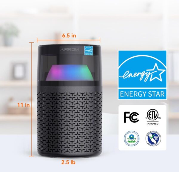 AIRROMI Air Purifier for Bedroom Home, Up to 658 Ft² - Image 9