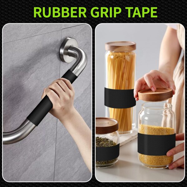 Aobrill Rubber Grip Tape: Non Slip, Strong Adhesive, 1In x 10Ft - Image 3