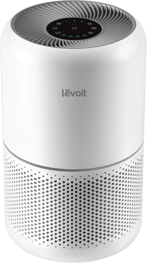 LEVOIT Air Purifier for Allergies Pets in Bedroom, 1095 ft², HEPA Filter, White