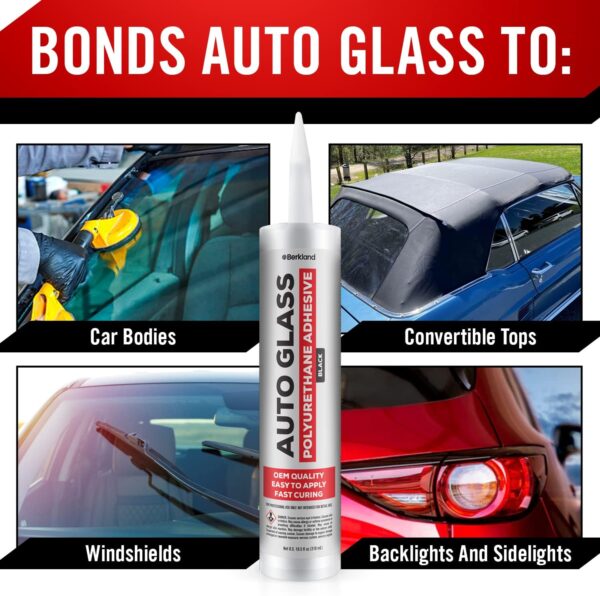 Fast-curing Polyurethane Windshield Adhesive for Vehicles and RVs - Image 4