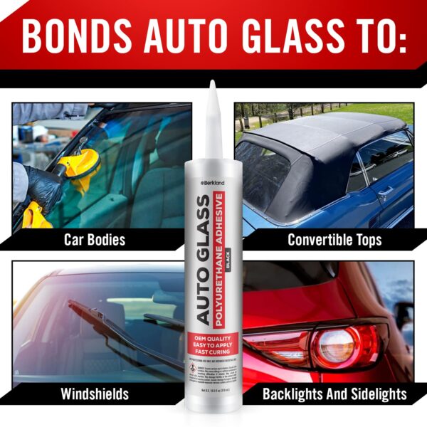 Polyurethane Windshield Adhesive - Fast Cure, High Bond Strength - Image 4