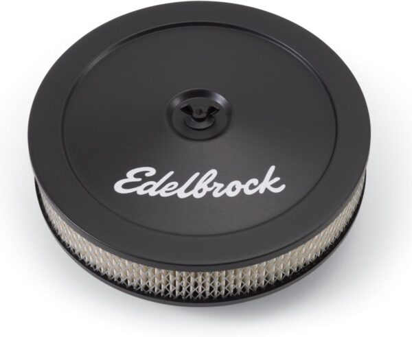 Edelbrock 1203 Pro-Flo Black 10" Air Cleaner with 2" Element - Image 3