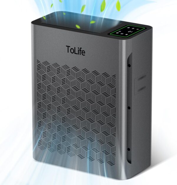 ToLife Large Room Air Purifier with PM 2.5 Display