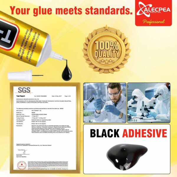 T-7000 Black Adhesive Glue - 2PCS 15ml | Waterproof, Precision Repairs - Image 7