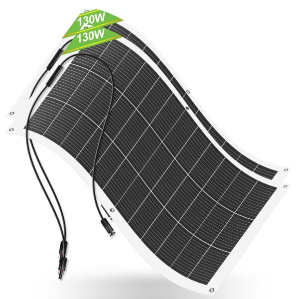 ECO-WORTHY 260W Flexible Solar Panels for RV, Boats