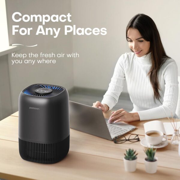 POMORON Portable Air Purifier for Bedroom Office - Image 8