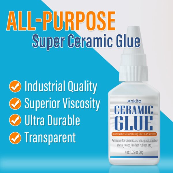 30g Super Ceramic Glue: Waterproof, Multisurface, High Temp Resistance - Image 2