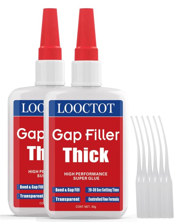 60g Gap Filler Thick Super Glue for Various Materials